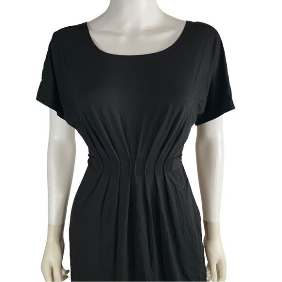 GAP Fitted Dress Black Small - Picture 2 of 6